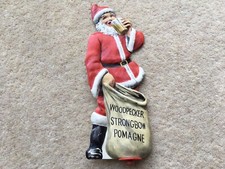 SCARCE C1950s-60s VINTAGE WOODPECKER STRONGBOW POMAGNE SANTA ADV FIGURE