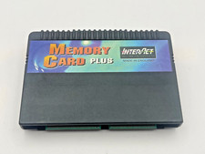 Vintage Video Game Sega Saturn Interact Memory Card Plus Cartridge
