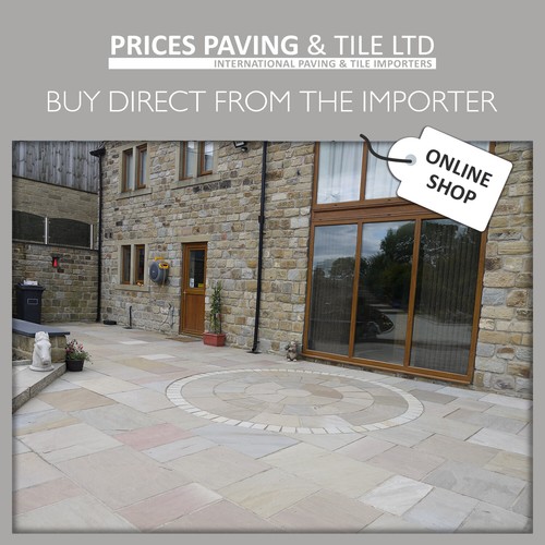 Indian sandstone natural patio - sandstone,