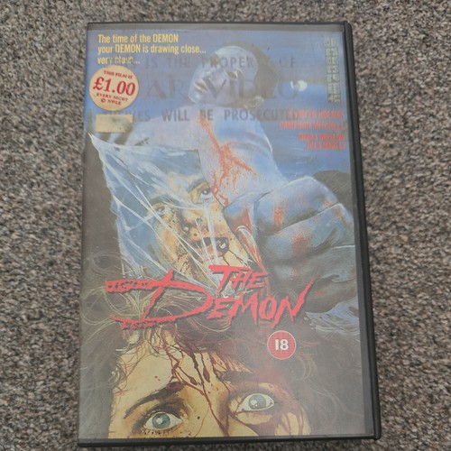 The demon vhs video tape - the,