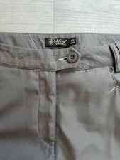 Island Green Grey Ladies Golf Trousers Size 12 Excellent Condition