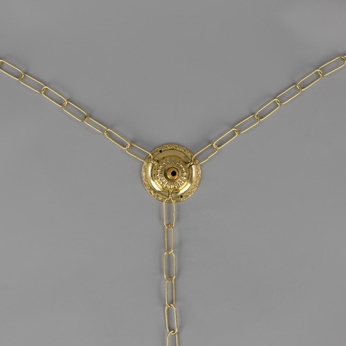 Decorative brass ceiling rose - decorative,