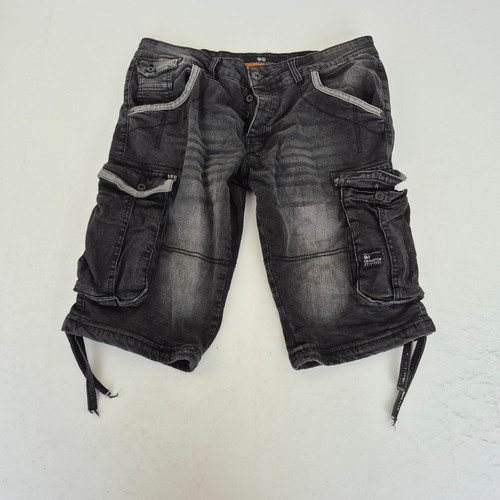 Crosshatch shorts w36 black - crosshatch,