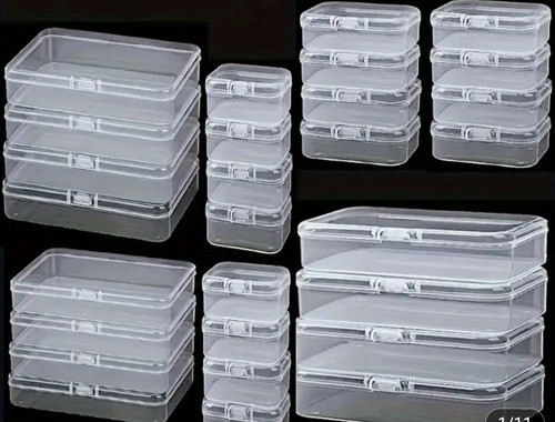 Small clear plastic storage - small,