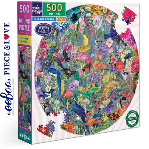 Eeboo paradise garden 500pc - eeboo,