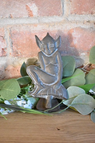Vintage elf pixie - vintage, toadstool