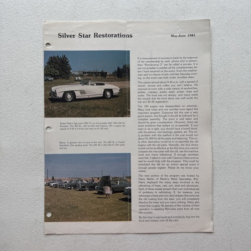 Silver star restorations - silver,