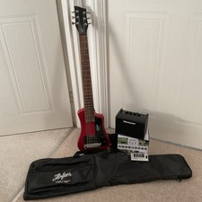 Travel guitar. Hofner