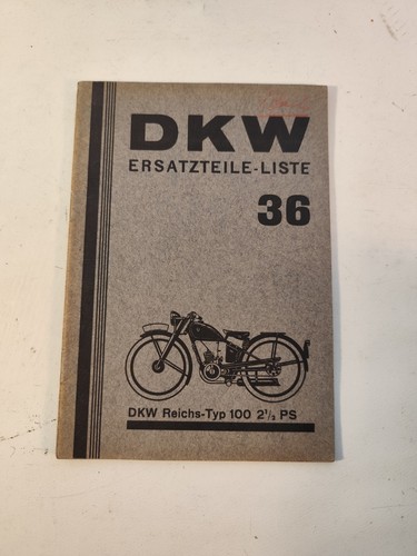 Dkw spare parts list - dkw, no.