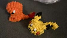 Kanto Starter Pokemon 100pcs+ micro blocks smaller than Lego- No Box