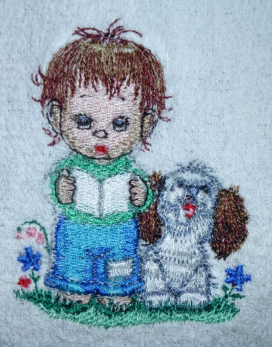 Cutie with dog - with,