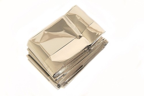 Foil space blanket - space, emergency