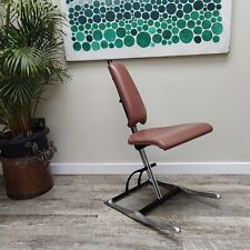 Vintage MCM Hille Meridio Aluminium Desk/Lounge Chair Leather Upholstery Unique?