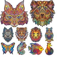 A3/A4/A5 Fox Owl Animal Wooden