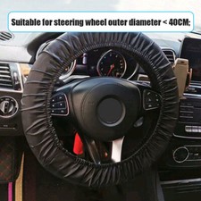 Black Car Steering Wheel