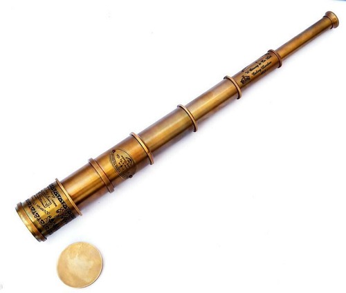 Antique telescope handmade - antique,