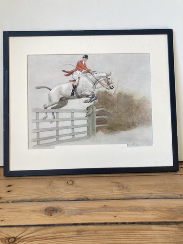 Cecil aldin hunting print - cecil,