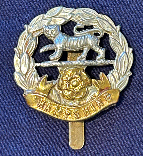 Hampshire regiment metal - regiment,