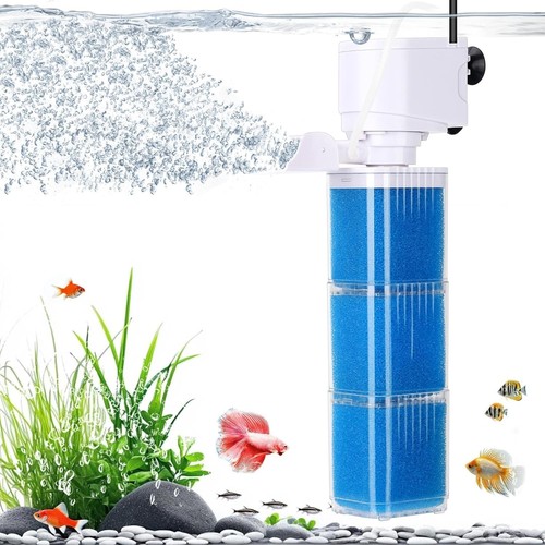 Aquarium filter pump - 4-in-1,