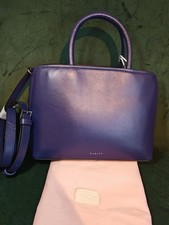 Radley BOW STREET Evenfall Blue Leather Multiway Bag NEW WITH TAGS R. R. P £219