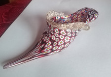 Vintage ~ Murano ~ Millefiori Glass Slipper/Shoe ~ Free UK P&P