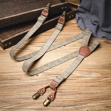 Men's Trouser Braces 4 Metal