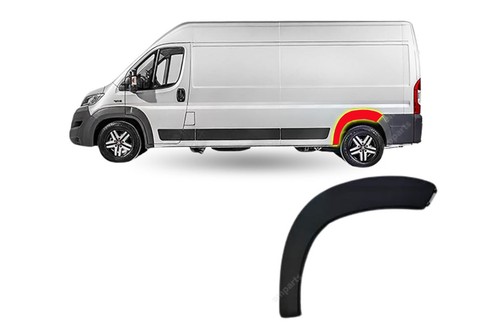 Black left rear wheel - black,