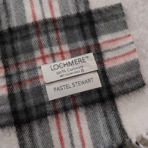 Lochmere 100 cashmere plaid - 100%,