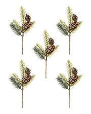 Christmas Pinecone Picks 22cm