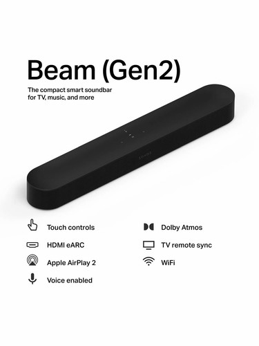 Sonos beam gen soundbar - 2,