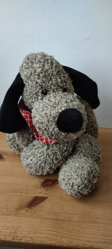 Playbear fluffy dog toy with - dog,