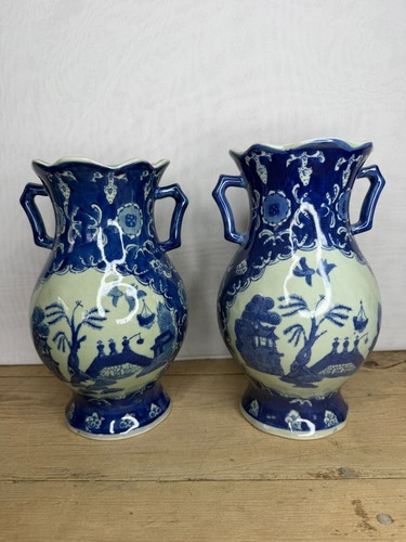 Pair chinese blue white - of,