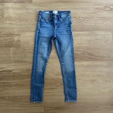 River Island Denim Jeans Womens Slim Fit Molly Jeans Size 14S Blue Navy Trousers