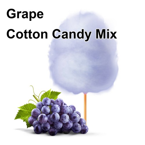 Grape cotton candy - grape, mix