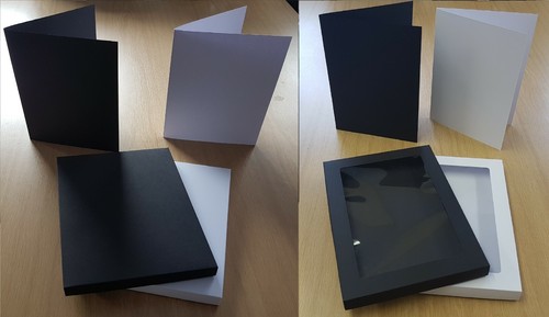 Greeting card box and - x,