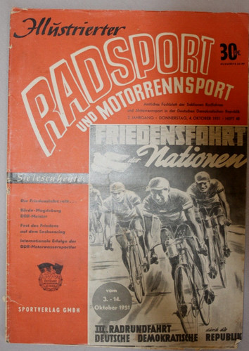 Old gdr magazine illustr - old,