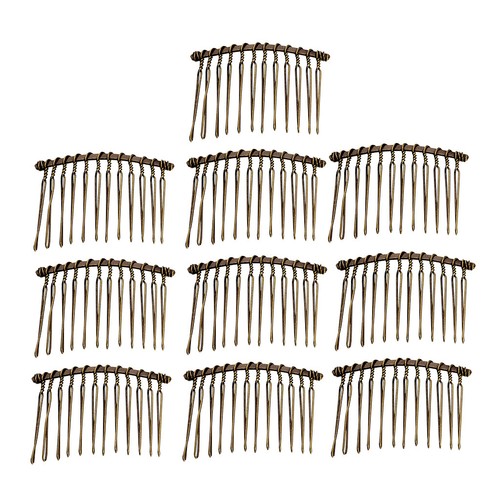 10pcs metal hair side - 10pcs,