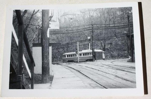 Trolley street car tracks - trolley,