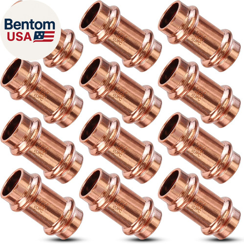 Copper press fittings - copper, fittings,1/2inch