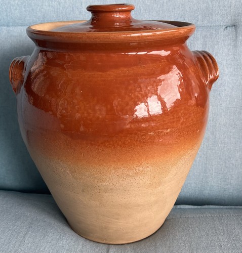 Bread crock pot french - crock,