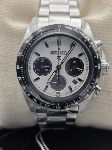 Seiko prospex speedtimer white - seiko,
