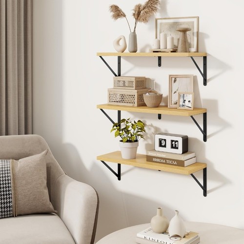 Floating shelves set wall - shelves,