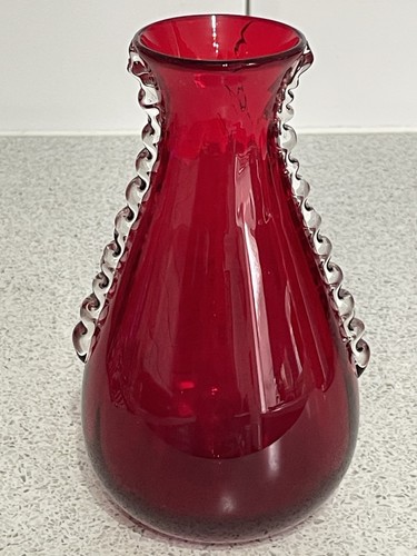 Whitefriars ruby red glass - ruby,