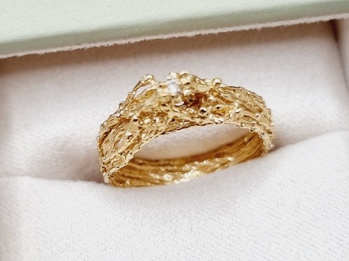 Alex monroe champagne - champagne, diamond