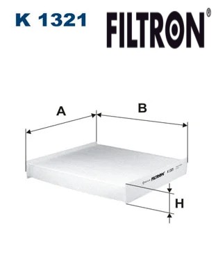 Interior air filter 1321 - interior,