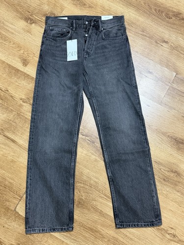 Zara mens straight jeans new - zara,
