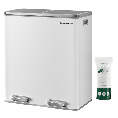 Songmics dual kitchen bin x - dual,