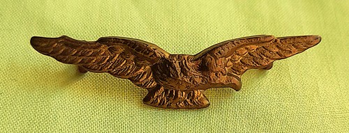 Brass raf pilot forage cap - raf,