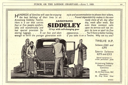 1933 advert armstrong siddeley - 1933,