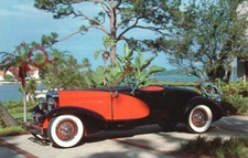 Picture Postcard__VINTAGE CAR, 1933 DUESENBERG MODEL J TAPER-TAIL SPEEDSTER